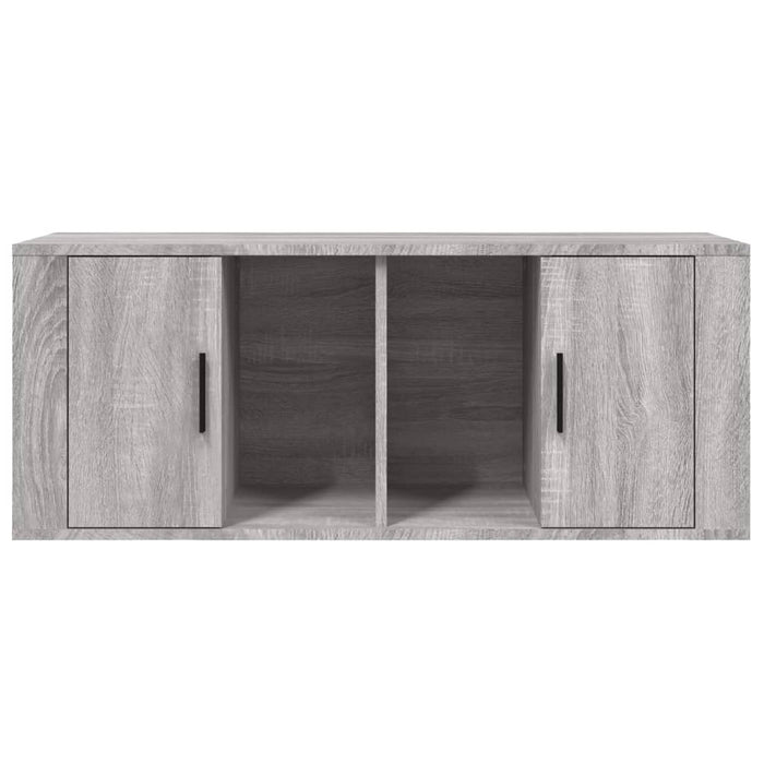 Tv Cabinet Grey Sonoma 100X35X40 Cm Engineered Wood Nolnbl