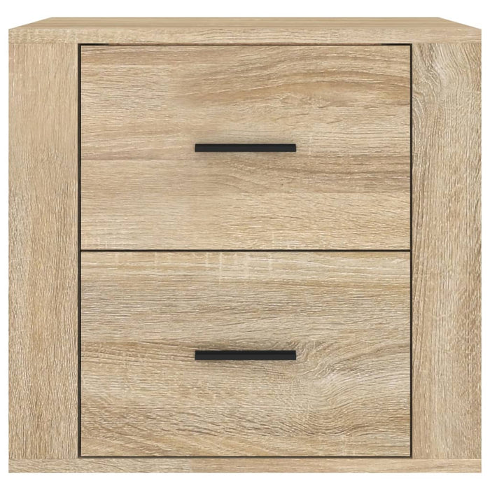Wall-Mounted Bedside Cabinet Sonoma Oak 50X36X47 Cm Nolnpk