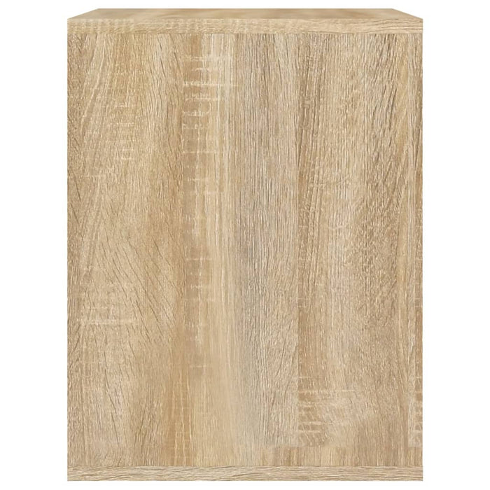 Wall-Mounted Bedside Cabinet Sonoma Oak 50X36X47 Cm Nolnpk