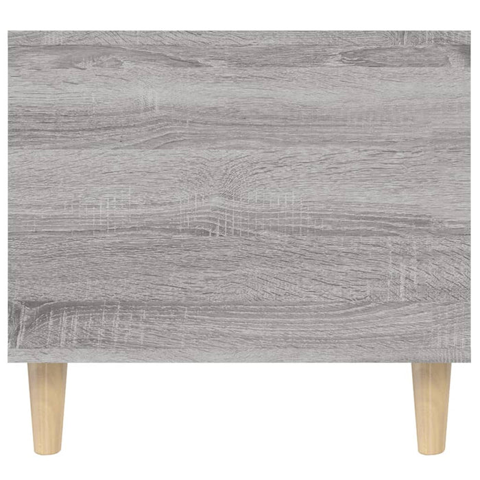 Coffee Table Grey Sonoma 90X49X45 Cm Engineered Wood Noklon