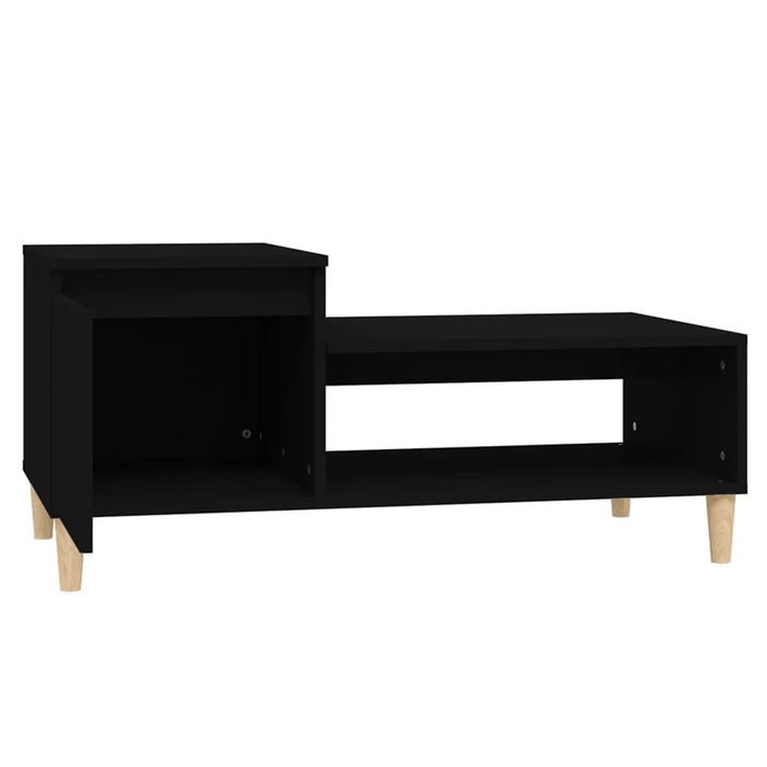 Coffee Table Black 100X50X45 Cm Engineered Wood Nxooxp