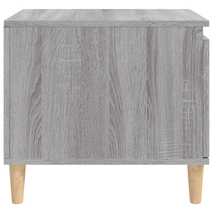 Coffee Table Grey Sonoma 100X50X45 Cm Engineered Wood Nxootb