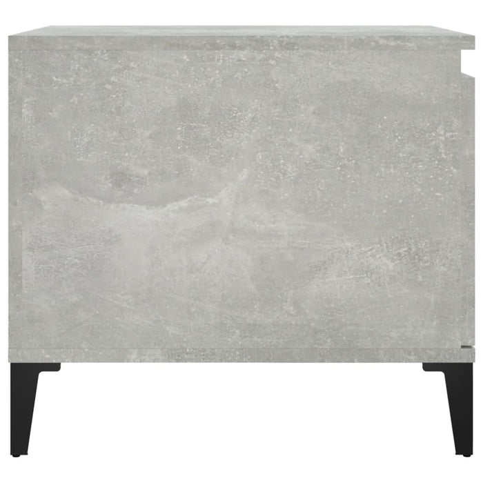 Coffee Table Concrete Grey 100X50X45 Cm Engineered Wood Nxootl