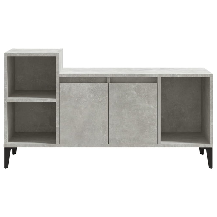 Tv Cabinet Concrete Grey 100X35X55 Cm Engineered Wood Nxoona