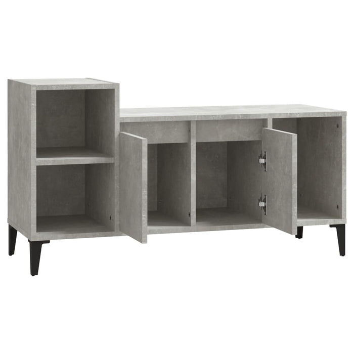 Tv Cabinet Concrete Grey 100X35X55 Cm Engineered Wood Nxoona