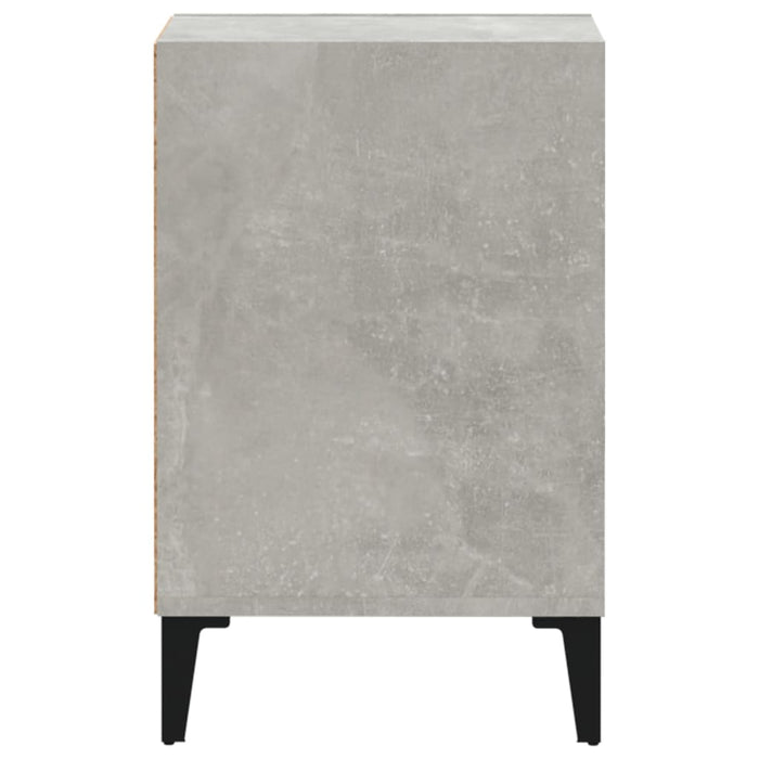 Tv Cabinet Concrete Grey 100X35X55 Cm Engineered Wood Nxoona
