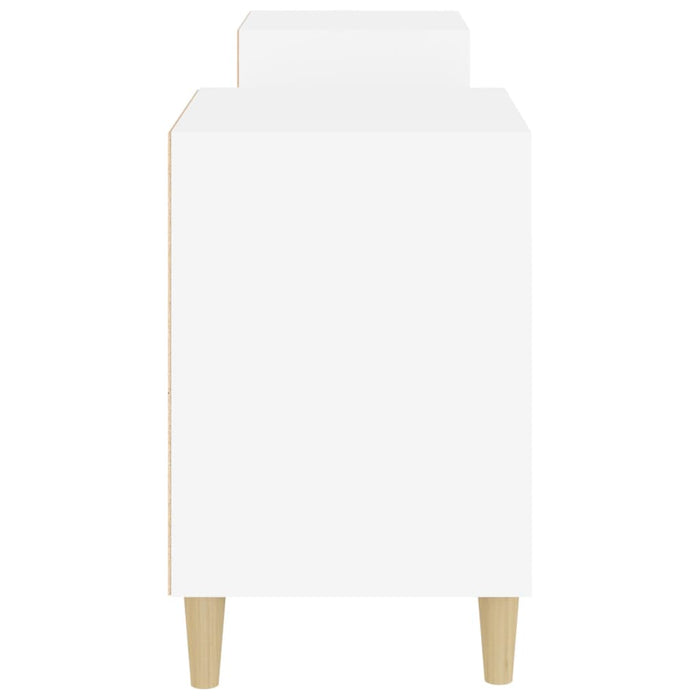 Tv Cabinet White 160X35X55 Cm Engineered Wood Nxoonn