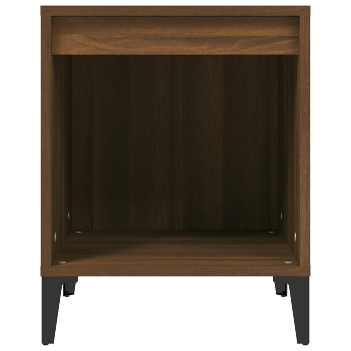 Bedside Cabinet Brown Oak 40X35X50 Cm Nxonnn