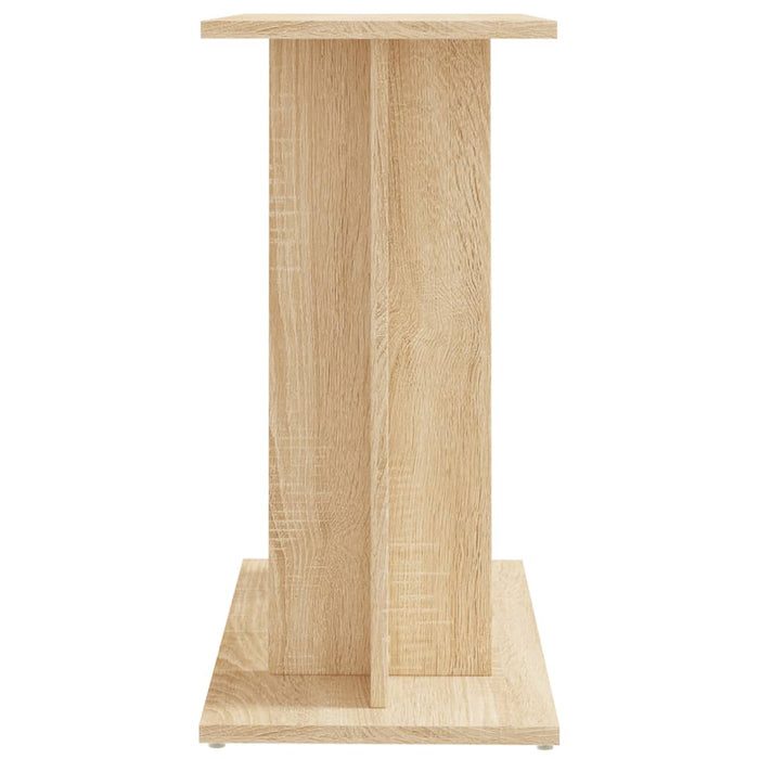 Aquarium Stand Sonoma Oak 60X30X60 Cm Engineered Wood Nttpib