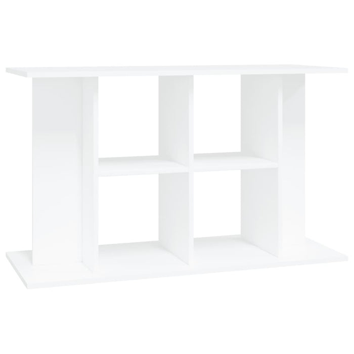 Aquarium Stand White 100X40X60 Cm Engineered Wood Nttpnt