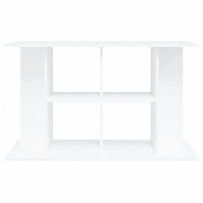 Aquarium Stand White 100X40X60 Cm Engineered Wood Nttpnt