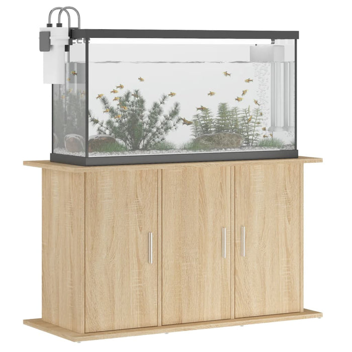 Aquarium Stand Sonoma Oak 101X41X58 Cm Engineered Wood Nttlta