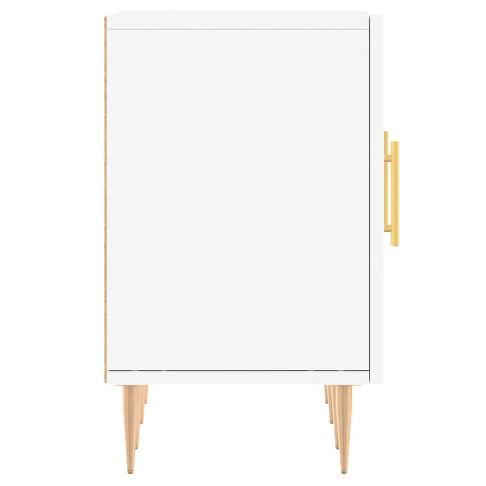 Tv Cabinet White 150X30X50 Cm Engineered Wood Nxkbna