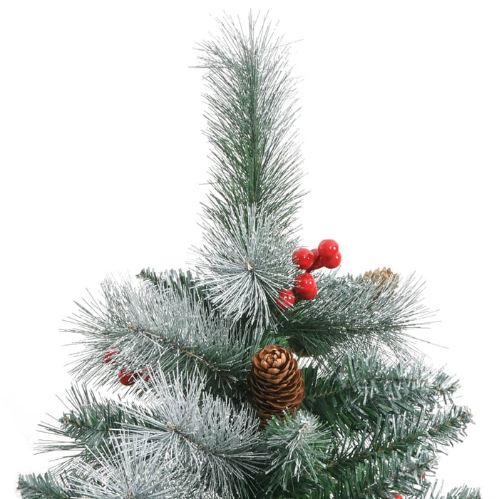 Artificial Hinged Christmas Tree With Cones And Berries 180 Cm Tpiiox