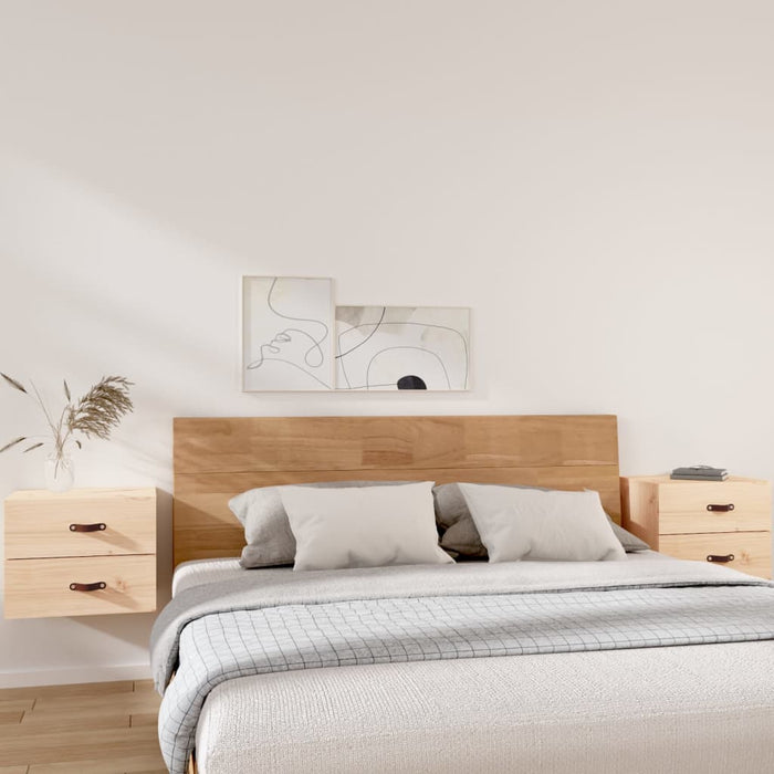 Wall-Mounted Bedside Cabinets 2 Pcs 50X36X40 Cm Nxbkii