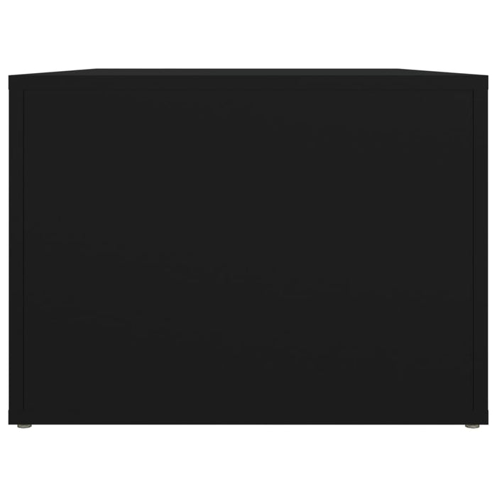 Coffee Table Black 80X50X36 Cm Engineered Wood Nolpot