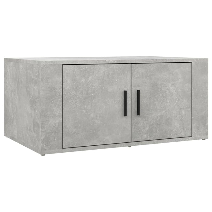 Coffee Table Concrete Grey 80X50X36 Cm Engineered Wood Nolpol