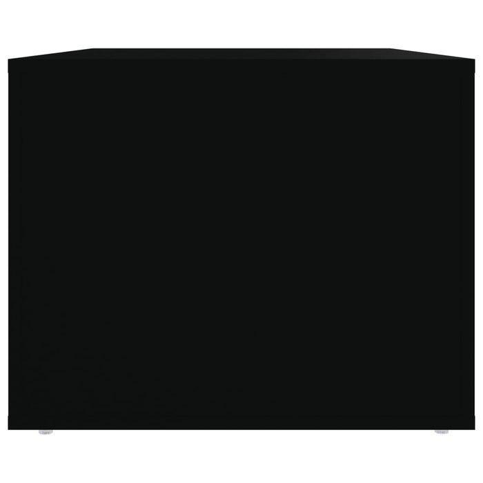 Coffee Table Black 80X50X40 Cm Engineered Wood Nolpxk