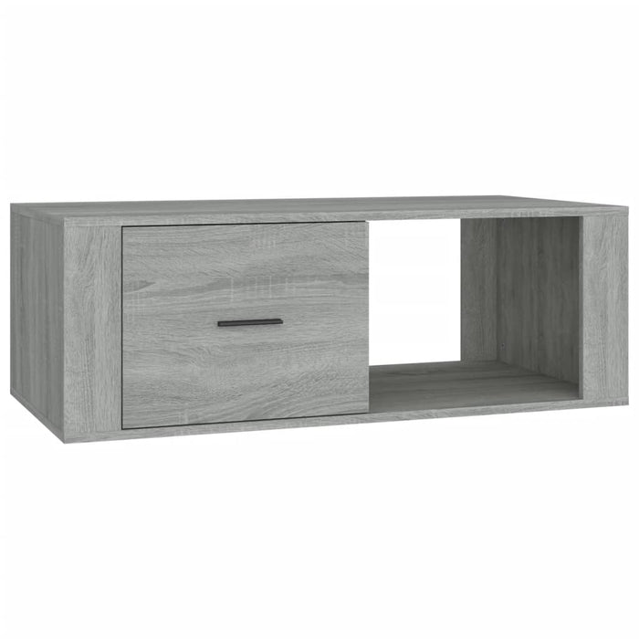 Coffee Table Grey Sonoma 100X50.5X35 Cm Engineered Wood Nolpax