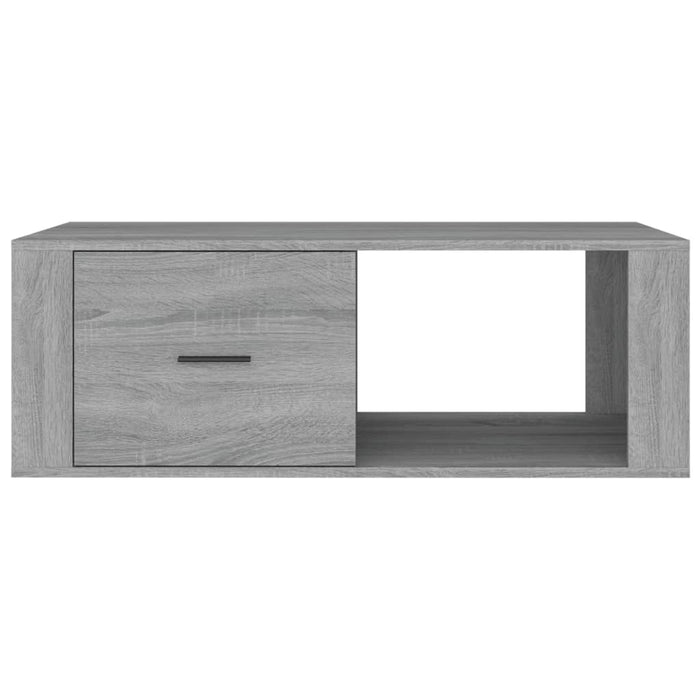 Coffee Table Grey Sonoma 100X50.5X35 Cm Engineered Wood Nolpax