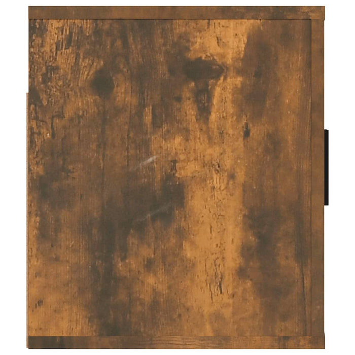 Wall Mounted Tv Cabinet Smoked Oak 100X34.5X40 Cm Nollti