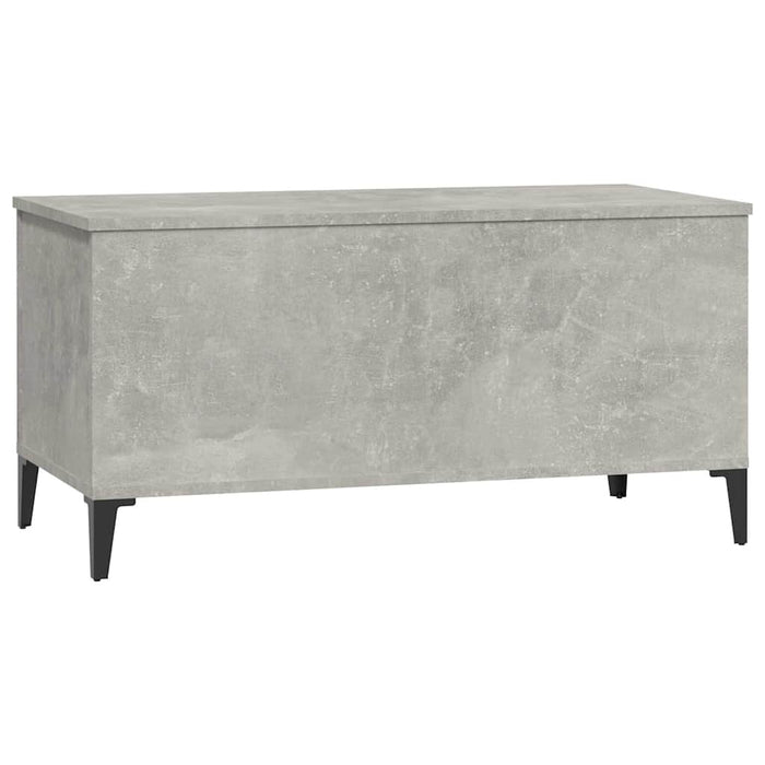Coffee Table Concrete Grey 90X44.5X45 Cm Engineered Wood Nokpkx