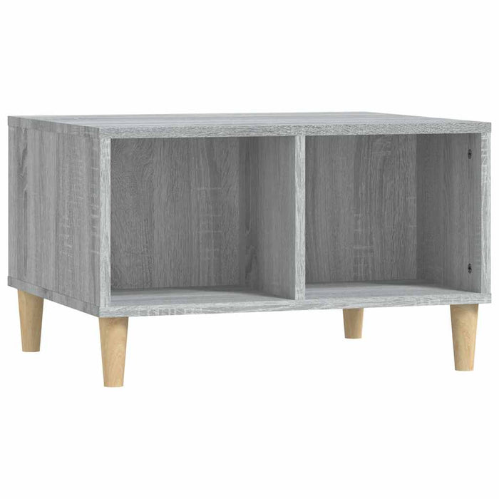 Coffee Table Grey Sonoma 60X50X36.5 Cm Engineered Wood Nxobta