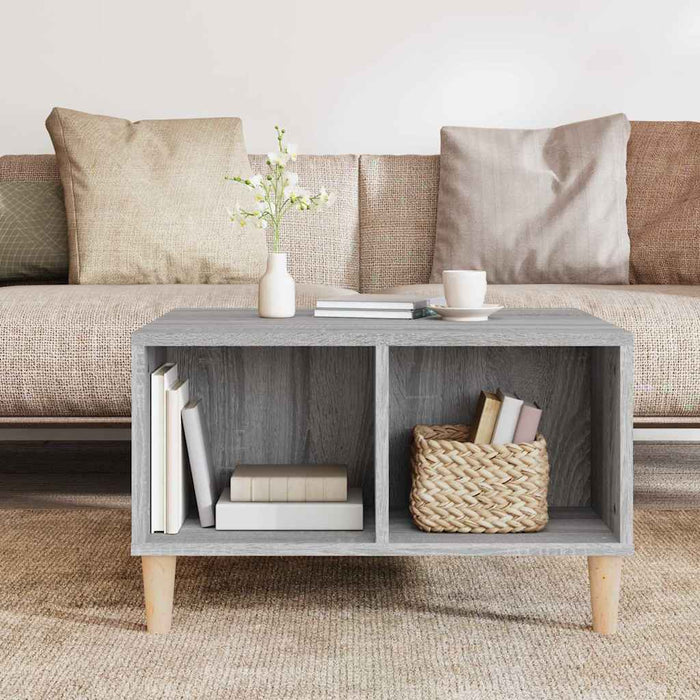 Coffee Table Grey Sonoma 60X50X36.5 Cm Engineered Wood Nxobta