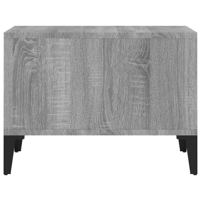 Coffee Table Grey Sonoma 60X50X36.5 Cm Engineered Wood Nxobax