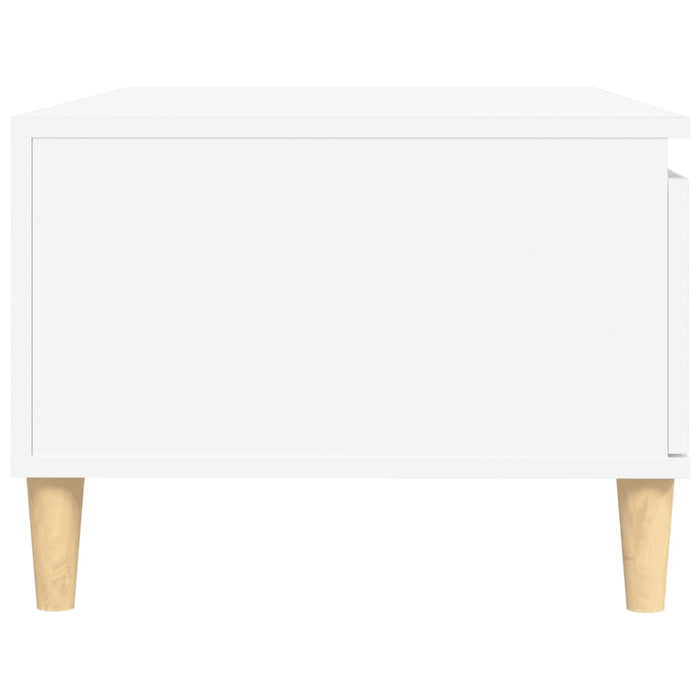 Coffee Table White 90X50X36.5 Cm Engineered Wood Nxobaa