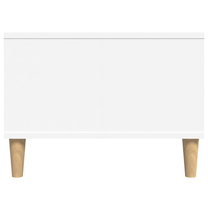 Coffee Table White 90X50X36.5 Cm Engineered Wood Nxoblb