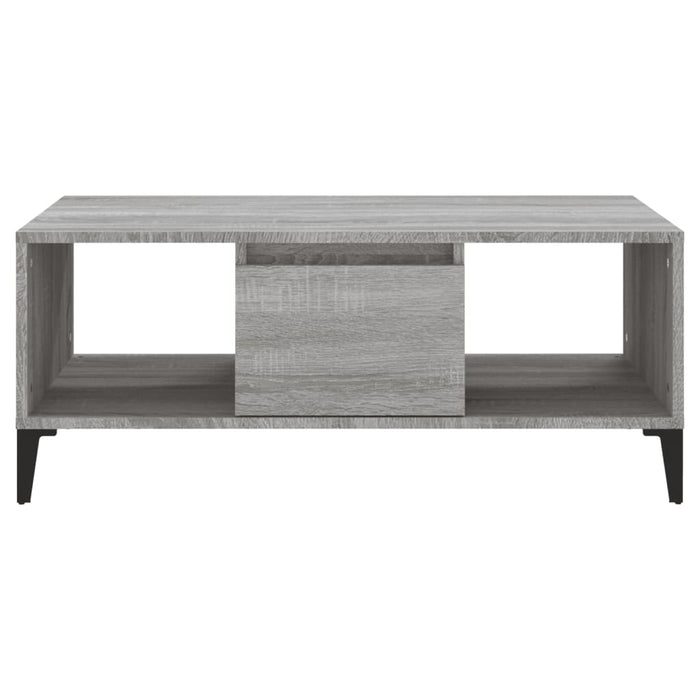 Coffee Table Grey Sonoma 90X50X36.5 Cm Engineered Wood Nxobia