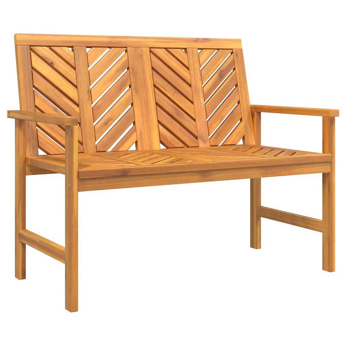 Garden Lounge Set Brown Solid Acacia Wood Topaoxn