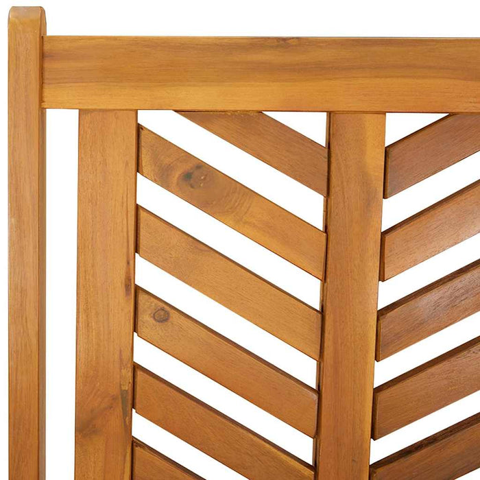 Reclining Chair 6 Pcs Brown 57 X 71 X 90Cm Wood Topaotp