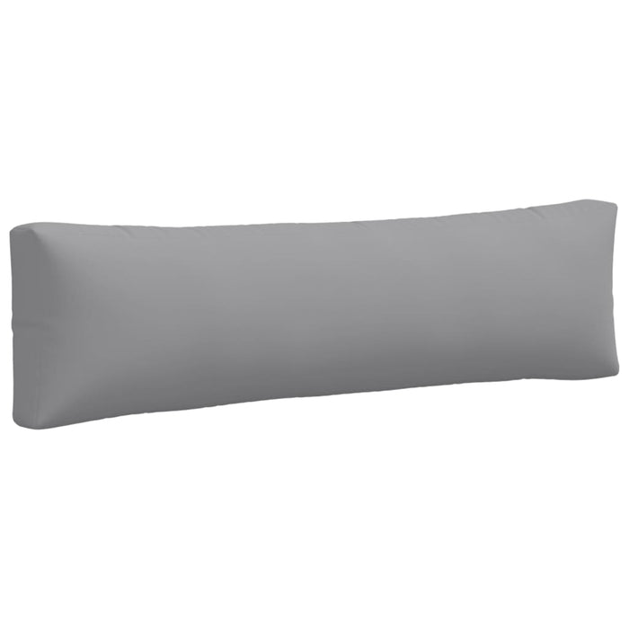 Pallet Cushions 2 Pcs Grey Fabric Tlbkxt