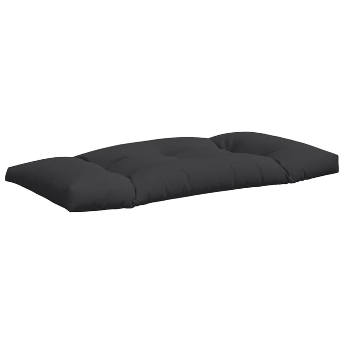 Pallet Cushions 2 Pcs Black Fabric Tlbkxk