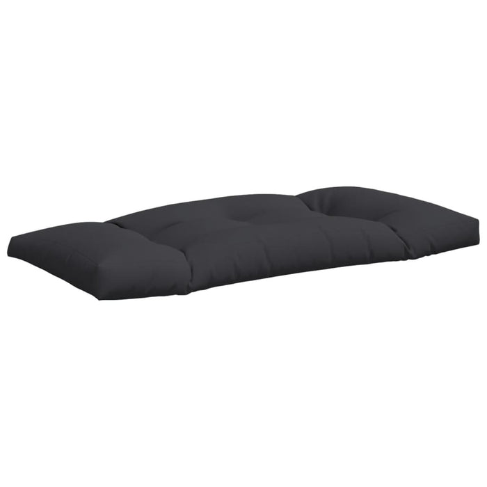 Pallet Cushions 3 Pcs Black Fabric Tlbkpo