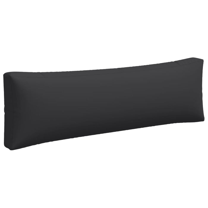 Pallet Cushions 3 Pcs Black Fabric Tlbkpo