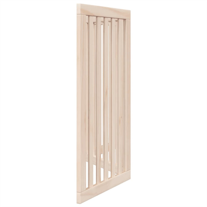 Dog Gate Foldable 3 Panels 150 Cm Poplar Wood Tpxxtn