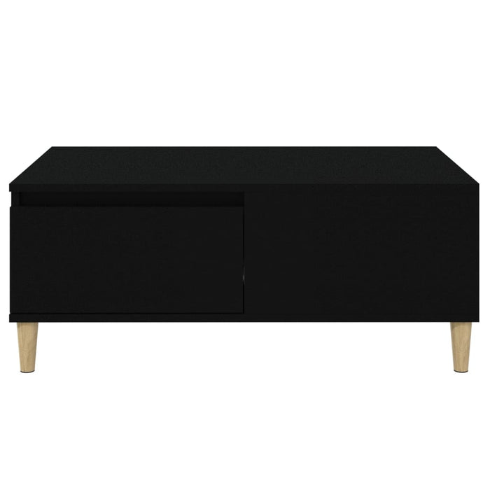 Coffee Table Black 90X50X36.5 Cm Engineered Wood Nxoobk