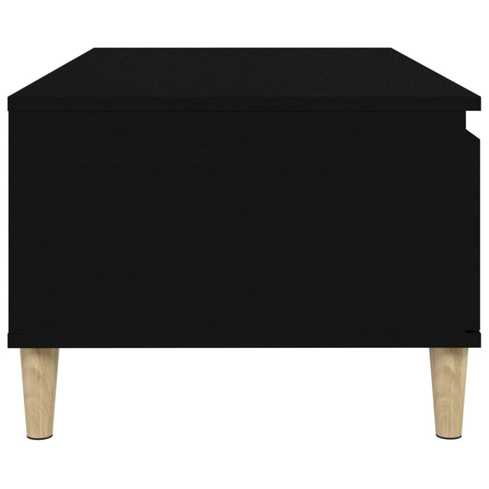 Coffee Table Black 90X50X36.5 Cm Engineered Wood Nxoobk