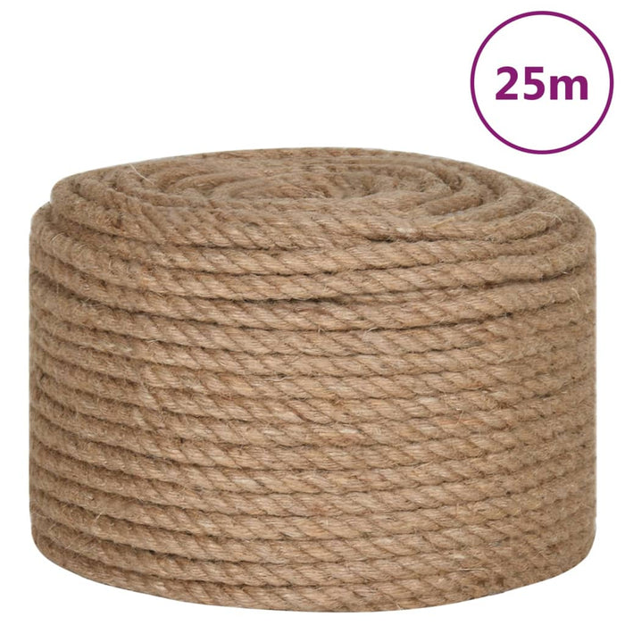 Jute Rope 25 M Long 10 Mm Thick Optian