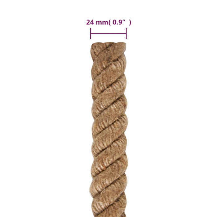 Jute Rope 50 M Long 24 Mm Thick Optiln