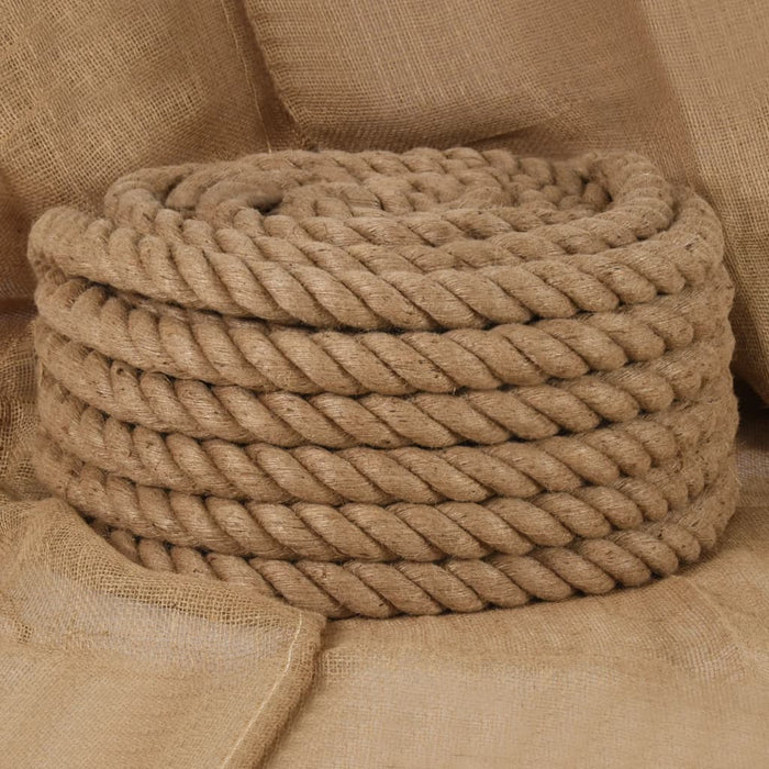 Jute Rope 5 M Long 36 Mm Thick Optiix
