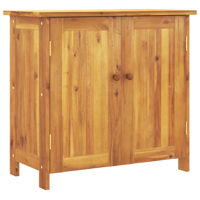 Garden Cabinet 75X35X70 Cm Solid Wood Acacia Tltapx