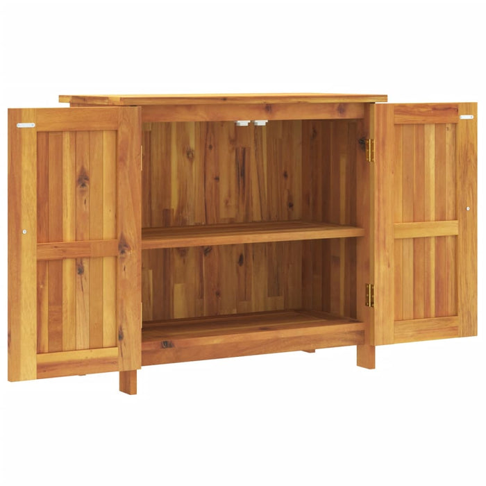 Garden Cabinet 75X35X70 Cm Solid Wood Acacia Tltapx