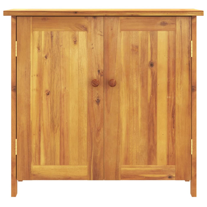 Garden Cabinet 75X35X70 Cm Solid Wood Acacia Tltapx