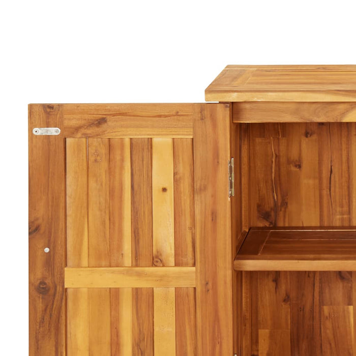 Garden Cabinet 75X35X70 Cm Solid Wood Acacia Tltapx
