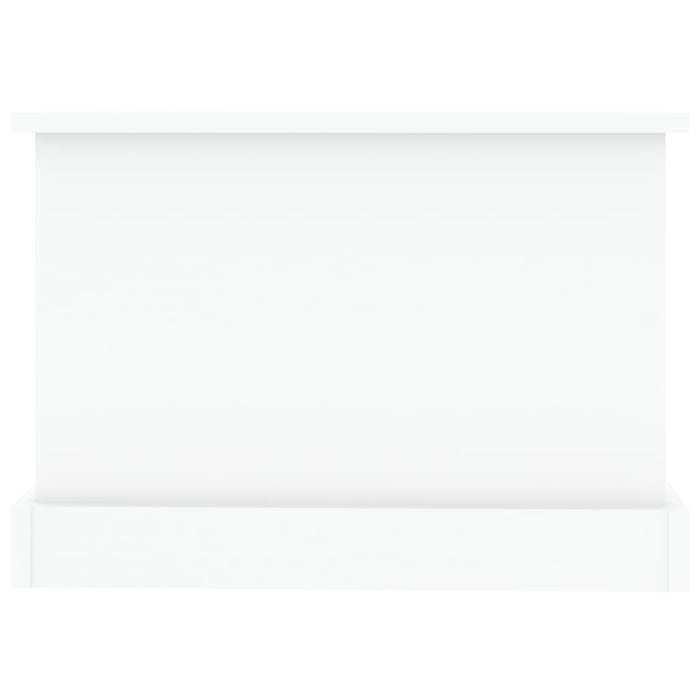 Coffee Table White 90X50X35 Cm Engineered Wood Nolxab