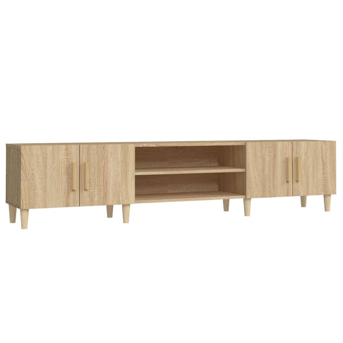 Tv Cabinet Sonoma Oak 180X31.5X40 Cm Engineered Wood Nolxpk
